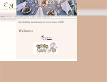 Tablet Screenshot of candjeventgroup.com